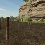 Ogrodzenie z drutu kolczastego