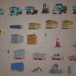 Dekoracje placu budowy