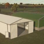 Garaż metalowy 10x20m