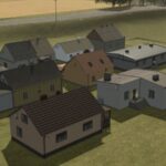 Pakiet Domów z mapy Młynów