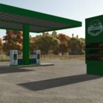 Stacja benzynowa placeable